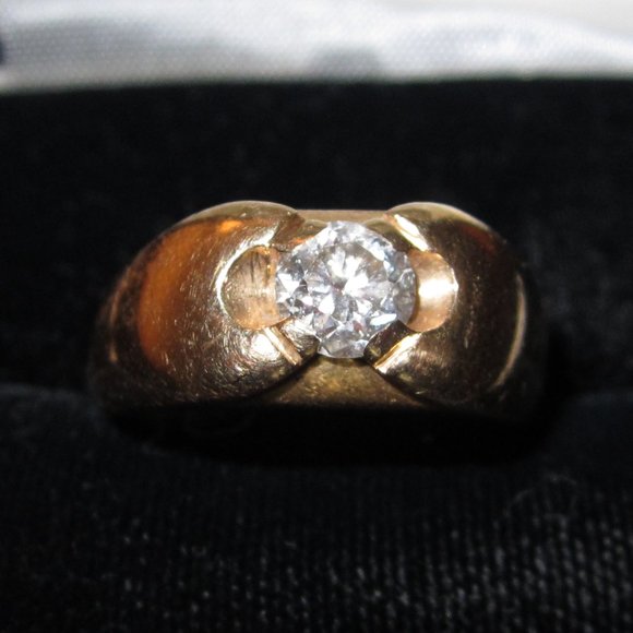 Men's 14K / 1/2C Diamond Ring